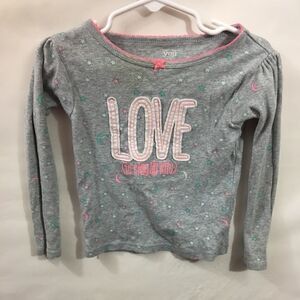 Carter PJ Top with LOVE  4T